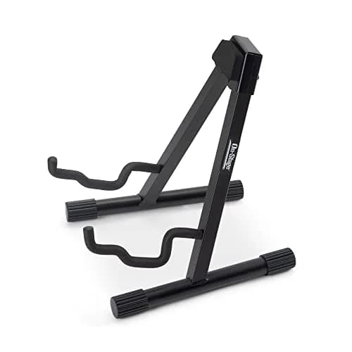 On-Stage GS7462B Professional A-Frame Guitar Stand | Holds Electric, Acoustic, Bass Guitars, Amps, Mixers thumbnail 2
