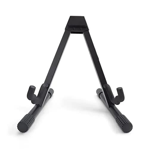 On-Stage GS7462B Professional A-Frame Guitar Stand | Holds Electric, Acoustic, Bass Guitars, Amps, Mixers thumbnail 3