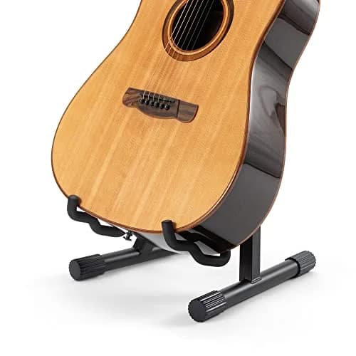 On-Stage GS7462B Professional A-Frame Guitar Stand | Holds Electric, Acoustic, Bass Guitars, Amps, Mixers thumbnail 4