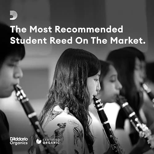 D'Addario Rico Organic Alto Saxophone Reeds, Strength 2.5, 10 Pack | Consistent Response for Beginners thumbnail 6