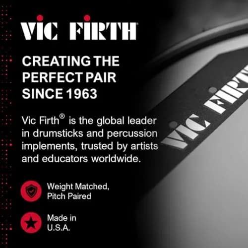Vic Firth PAD6D 6" Double-Sided Practice Pad | Realistic Drumhead Feel & Quick Rebound thumbnail 9