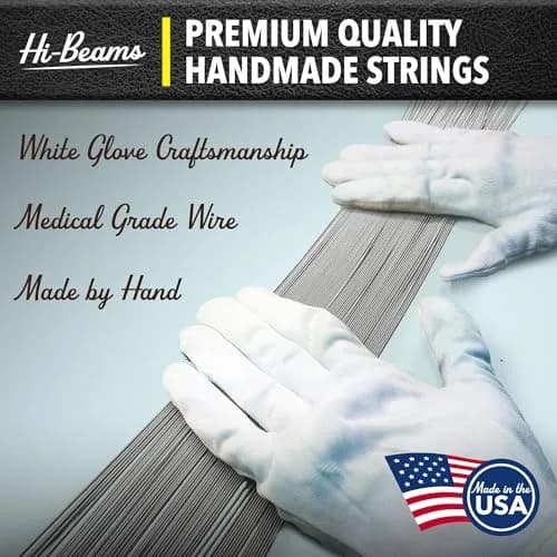 DR Strings HI-BEAM™ Stainless Steel Bass Strings 40-95 | Bright, Versatile Tone for Bass Guitar thumbnail 5