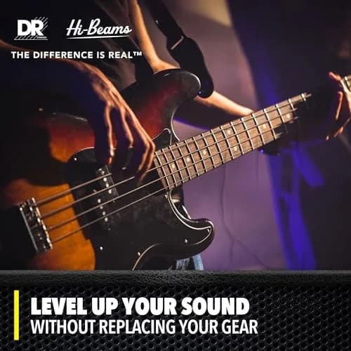 DR Strings HI-BEAM™ Stainless Steel Bass Strings 40-95 | Bright, Versatile Tone for Bass Guitar thumbnail 2