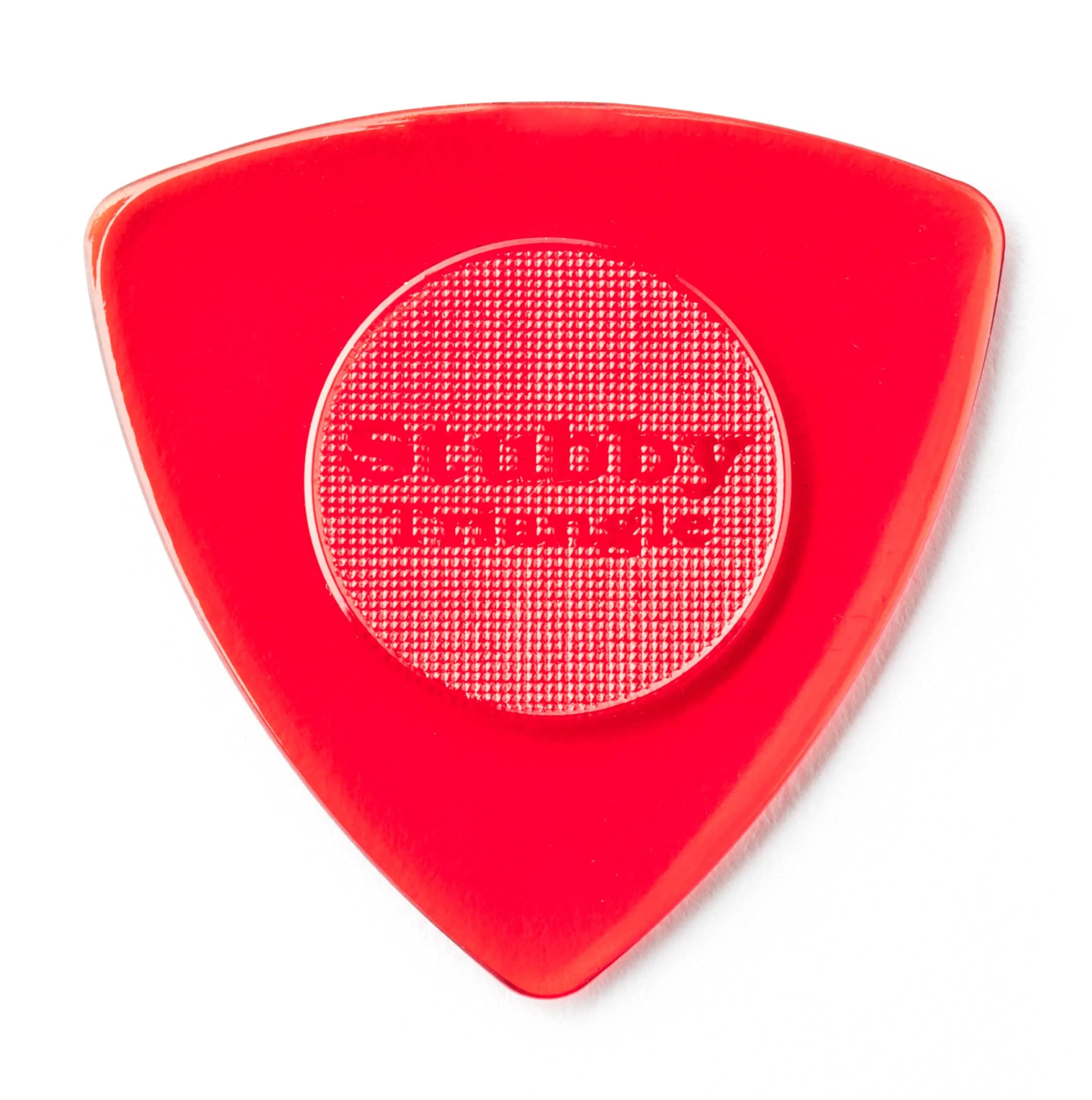 Jim Dunlop Tri Stubby Guitar Picks 2.0mm | Bright, Contoured Lexan Picks (6 Pack) — 1.5mm