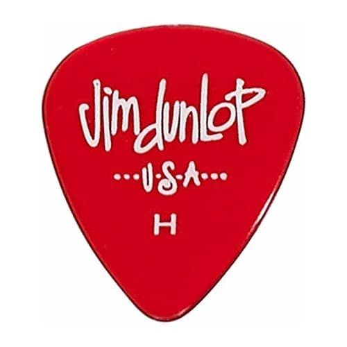 Jim Dunlop Gels Heavy Guitar Picks - 72 Pack | Durable Polycarbonate for Clear Tone thumbnail 1