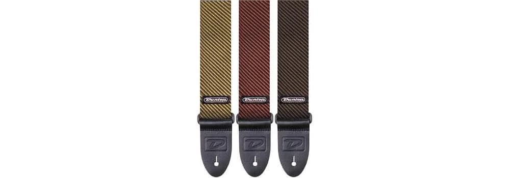 Jim Dunlop D3815CL Tweed Classic Strap | 39.4cm (15.5in) Adjustable Length thumbnail 1