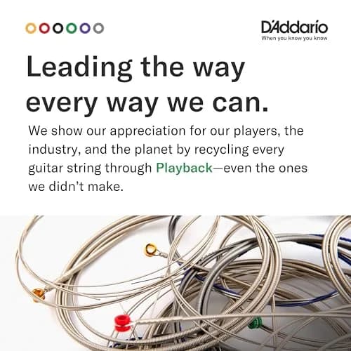 D'Addario EJ14 Bluegrass Acoustic Guitar Strings, Light Top/Medium Bottom 12-56 | Bright, Bold Sound thumbnail 7