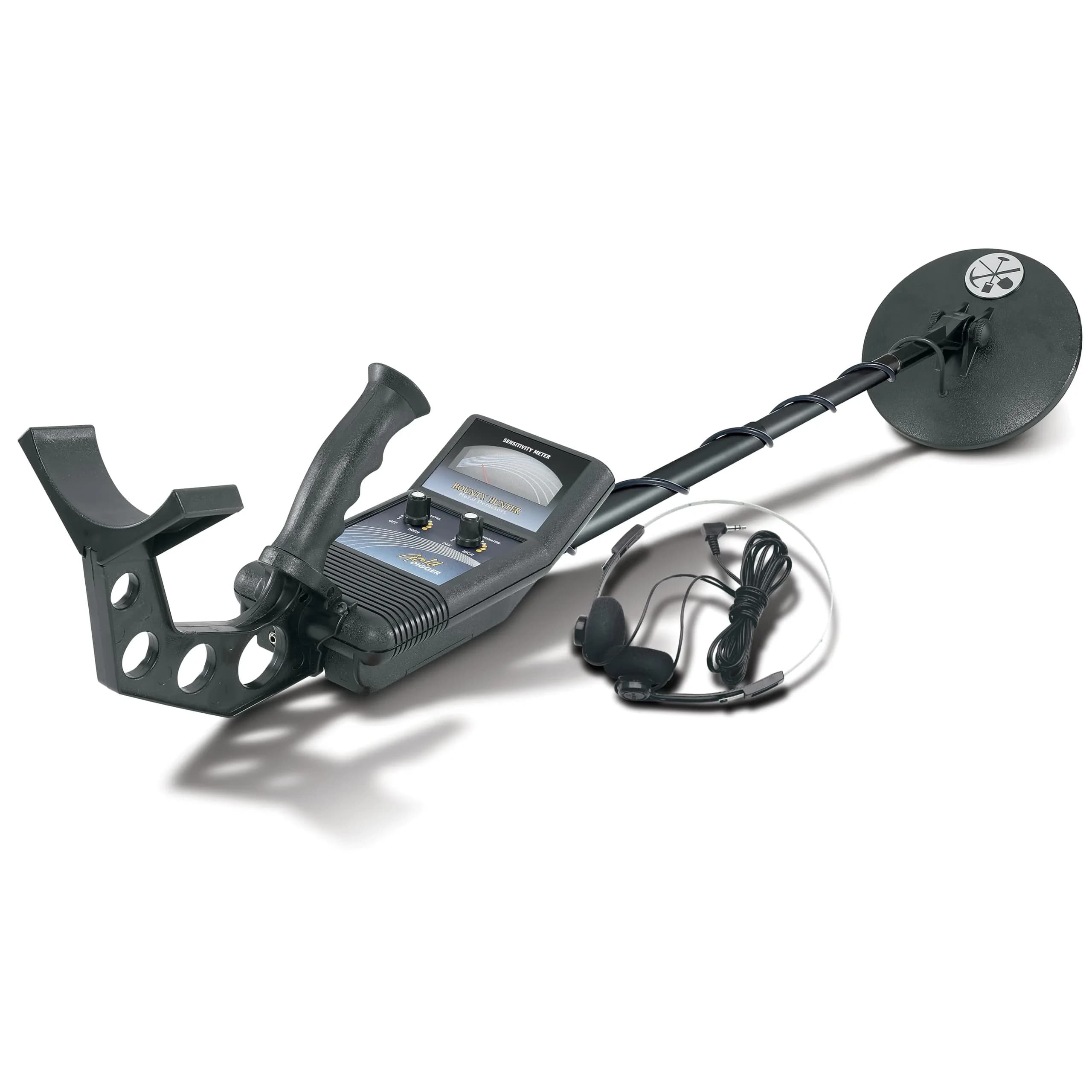 Bounty Hunter Gold Digger Kids Metal Detector | 7-inch Waterproof Coil, Lightweight Beginner Treasure Hunter