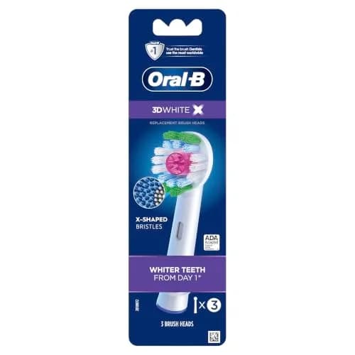 Oral-B 3D White Electric Toothbrush Replacement Brush Heads 3 Count | Polishing Cup for Stain Removal thumbnail 7