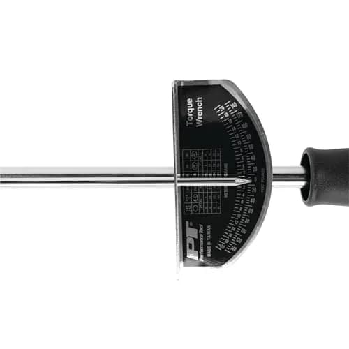 Performance Tool W3001C 1/2 in. Drive Beam Torque Wrench 0-150 ft-lbs. | Alloy Steel, Black/Silver, 21.4 in. thumbnail 4
