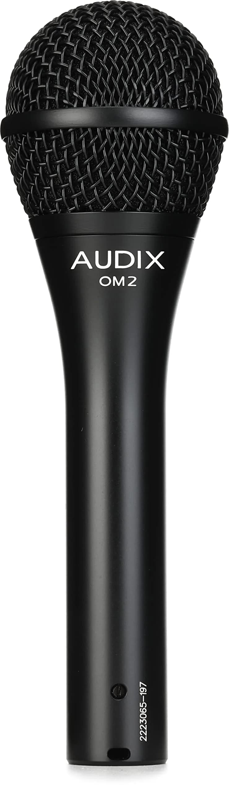 AUDIX OM2 Dynamic Vocal Microphone | Hypercardioid, High SPL, Clear Sound, 50Hz-16kHz, 1.7mV @ 1k - main product image