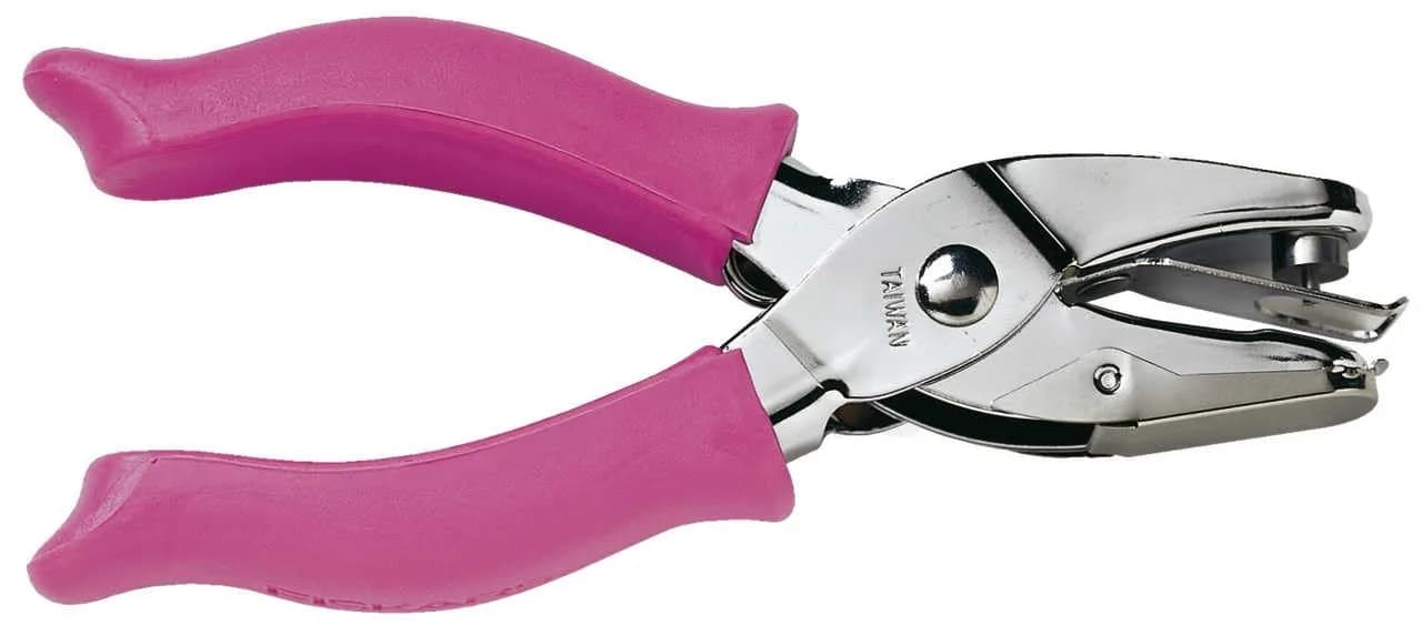 Fiskars 1/4" Heart Shape Paper Hole Punch Pink | Crafts & Cardstock Puncher - main product image