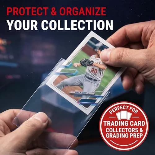 Ultra Pro Premium Clear Card Sleeves 2.5" x 3.5" 100 Pack | Archival Grade Acid-Free Non-PVC thumbnail 2
