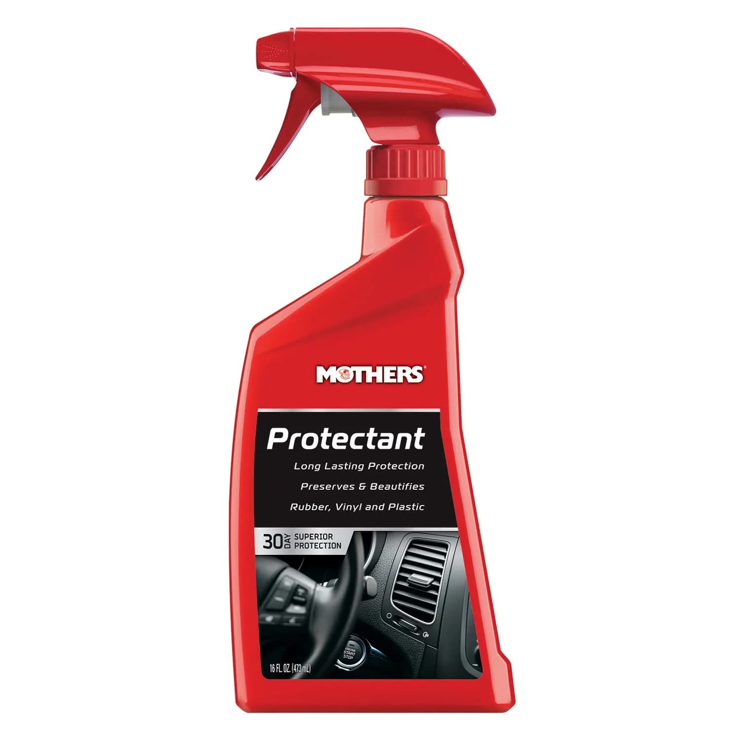 Mothers Protectant Spray 473ml (16 Fl Oz) | Long-Lasting UV Protection for Rubber, Vinyl & Plastic - main product image