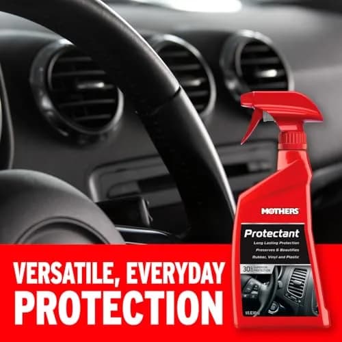 Mothers Protectant Spray 473ml (16 Fl Oz) | Long-Lasting UV Protection for Rubber, Vinyl & Plastic thumbnail 2