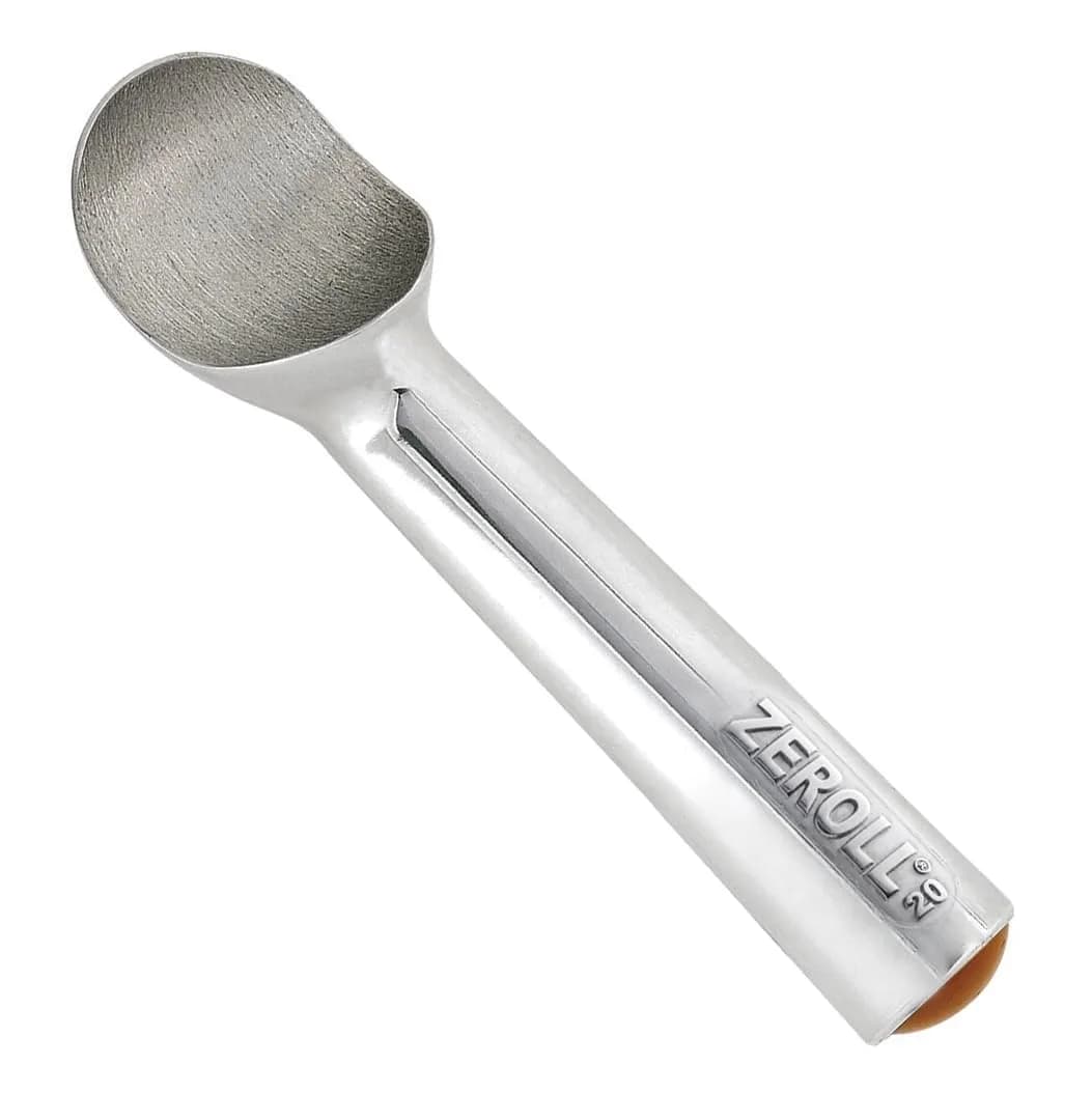 Zeroll Food Scoop 2 oz Silver | Unique Aluminum Handle for Effortless Scooping - main product image