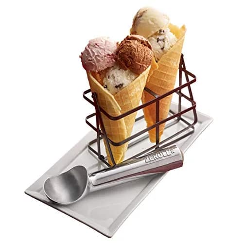 Zeroll Food Scoop 2 oz Silver | Unique Aluminum Handle for Effortless Scooping thumbnail 6