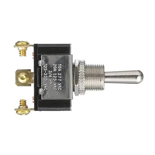 Seachoice 3-Position Boat Toggle Switch, On/Off/On | Marine Grade Brass, 12V, 3 Screw Terminals thumbnail 4