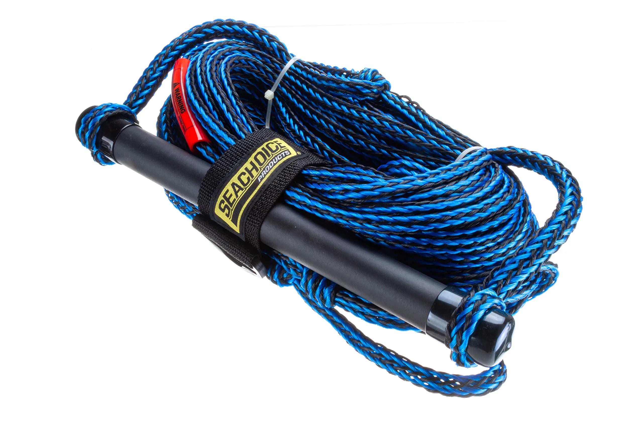 Seachoice Deluxe Ski Rope 75 ft (22.86 m) | Rot-Resistant Polypropylene with 12-Inch Foam Grip Handle - main product image