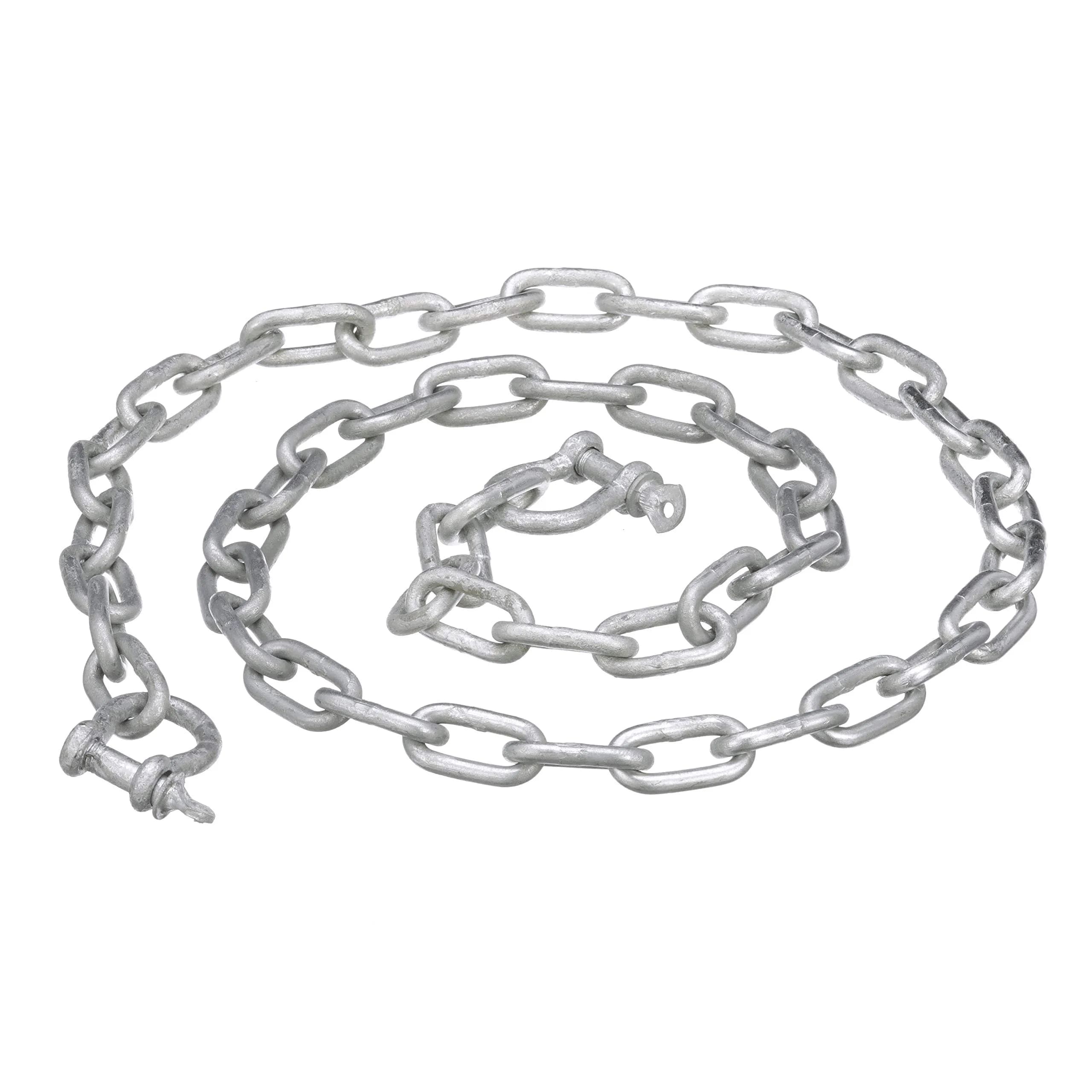 SEACHOICE Galvanized Anchor Lead Chain 3/16 In. X 4 Ft. | Grade 30 Chain for Anchoring — One Size