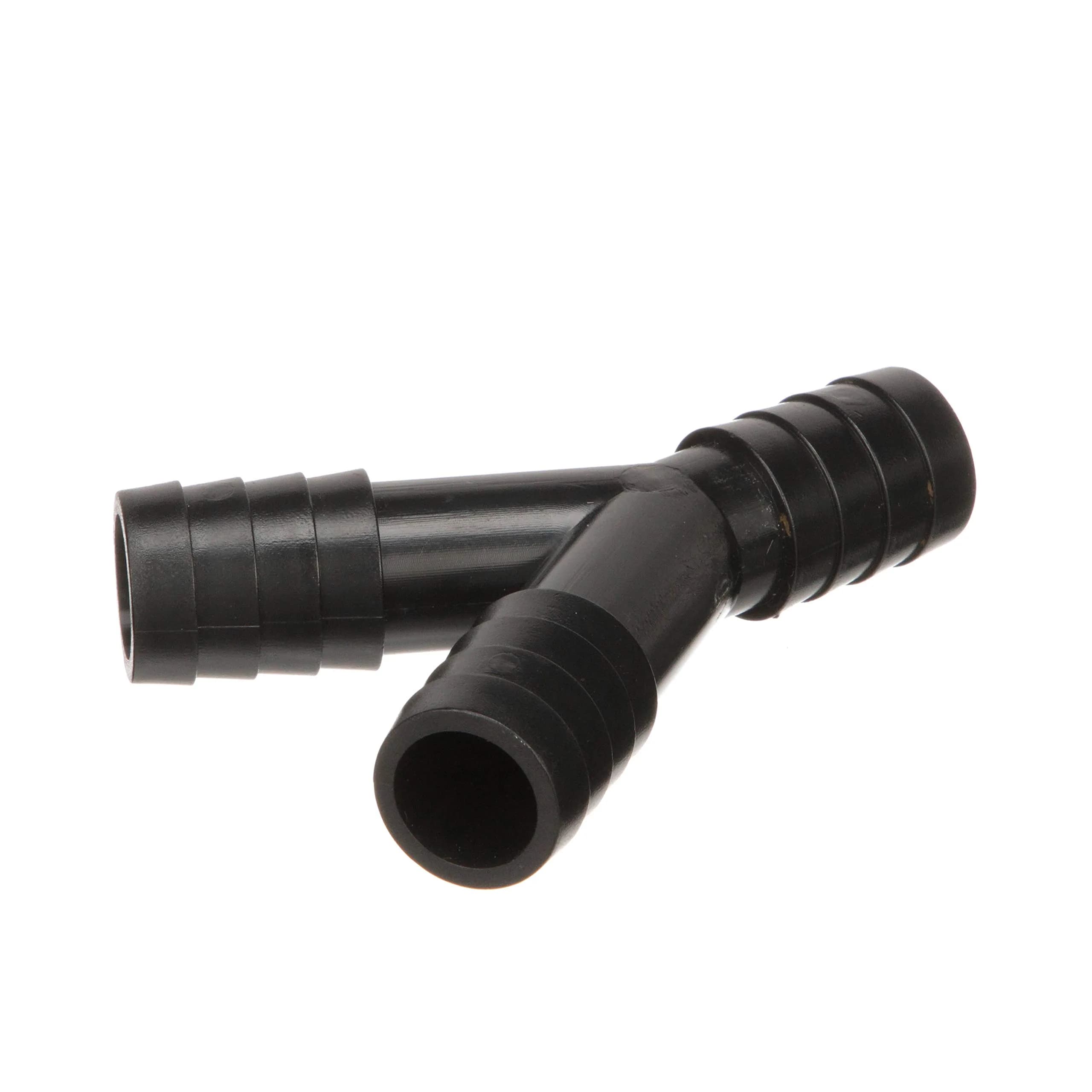Seachoice 3-Way Y Fitting Fits 3/4 in. ID Hose | Rust-Free Black Plastic Plumbing Accessory - main product image