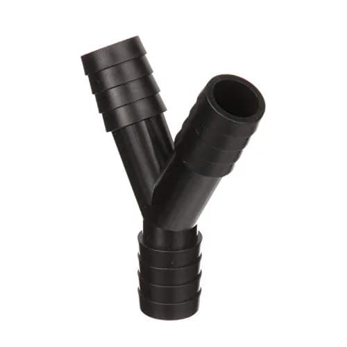 Seachoice 3-Way Y Fitting Fits 3/4 in. ID Hose | Rust-Free Black Plastic Plumbing Accessory thumbnail 5
