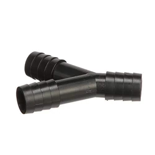 Seachoice 3-Way Y Fitting Fits 3/4 in. ID Hose | Rust-Free Black Plastic Plumbing Accessory thumbnail 2