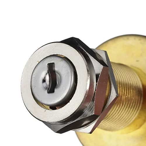 Seachoice 3-Position Heavy Duty Ignition Starter Switch | Brass, 1-7/32" Mount, 3 Terminals thumbnail 2