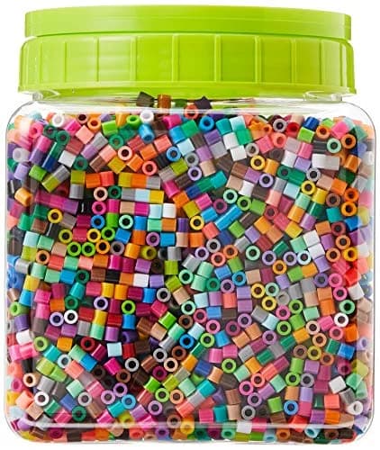 Perler Beads 11,000 Pieces Assorted Colors | Creative Kids Craft Set with Storage thumbnail 2
