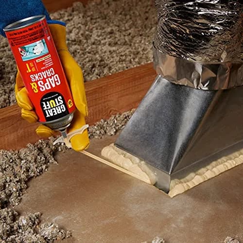 Great Stuff Insulating Foam Sealant 20oz | Airtight, Moisture-Resistant Ivory Sealant thumbnail 5