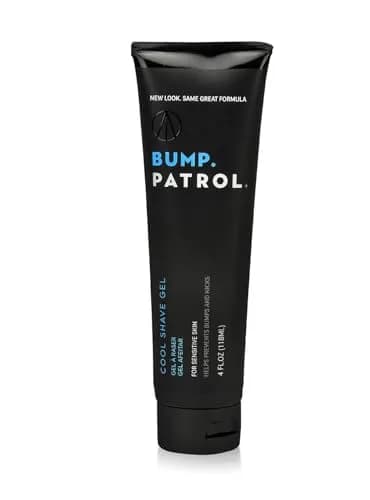 Bump Patrol Cool Shave Gel - Sensitive Clear Shaving Gel with Menthol 118ml (4 Fl Oz) | Prevents Razor Burn, Bumps, Ingrown Hair thumbnail 1