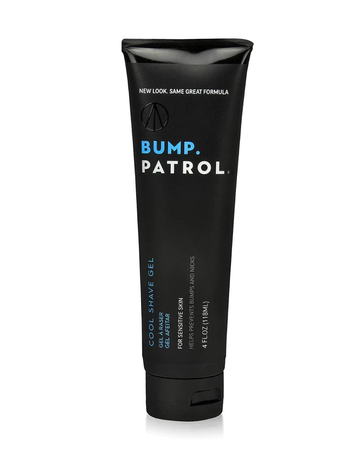 Bump Patrol Cool Shave Gel - Sensitive Clear Shaving Gel with Menthol 118ml (4 Fl Oz) | Prevents Razor Burn, Bumps, Ingrown Hair