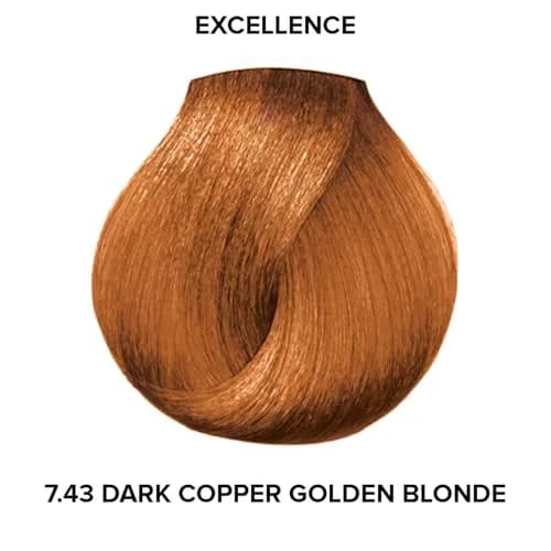 L'Oréal Technique Excellence Crème Permanent Hair Color – Dark Copper Golden Blonde 1.74 Fl Oz (51.5 ml) | Superb Gray Coverage thumbnail 7