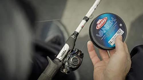 Berkley Vanish Fluorocarbon Fishing Line, Clear, 14lb (6.3kg) | 100m (110yd) Invisible Underwater thumbnail 3