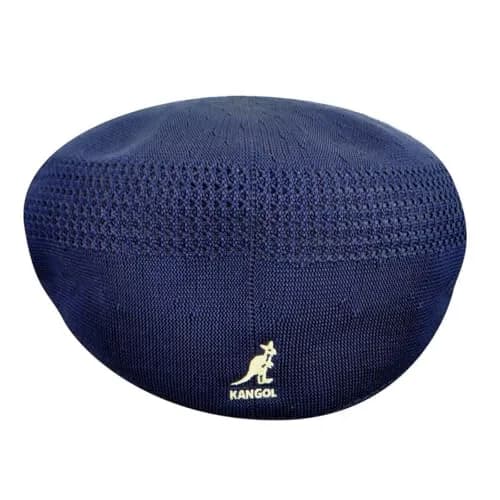 Kangol Tropic Ventair 504 Cap Navy XX-Large | Iconic Ventair Pattern, Lightweight Tropic Yarn thumbnail 8