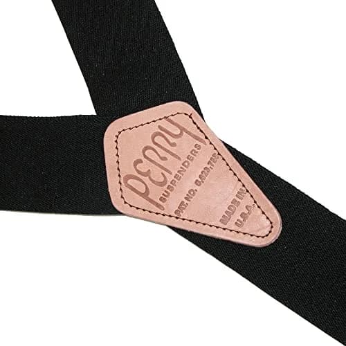 PERRY SUSPENDERS™ 2" Original Suspenders, Navy | Durable Belt Hook Design for Men thumbnail 2