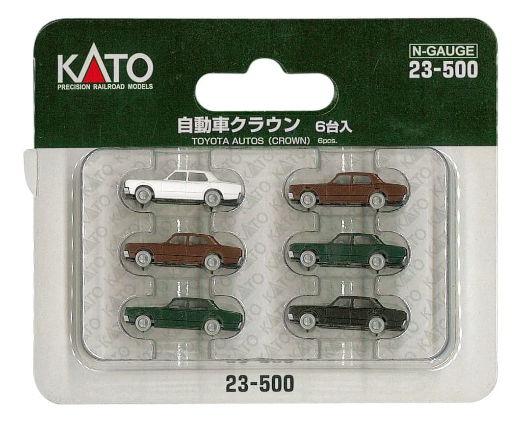 Kato N Scale Toyotas 6 Car Set | Model & Hobby Building for Indian Collectors