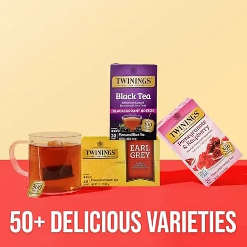 Twinings Blackcurrant Breeze Black Tea Bags 20 | Fruity & Caffeinated thumbnail 6