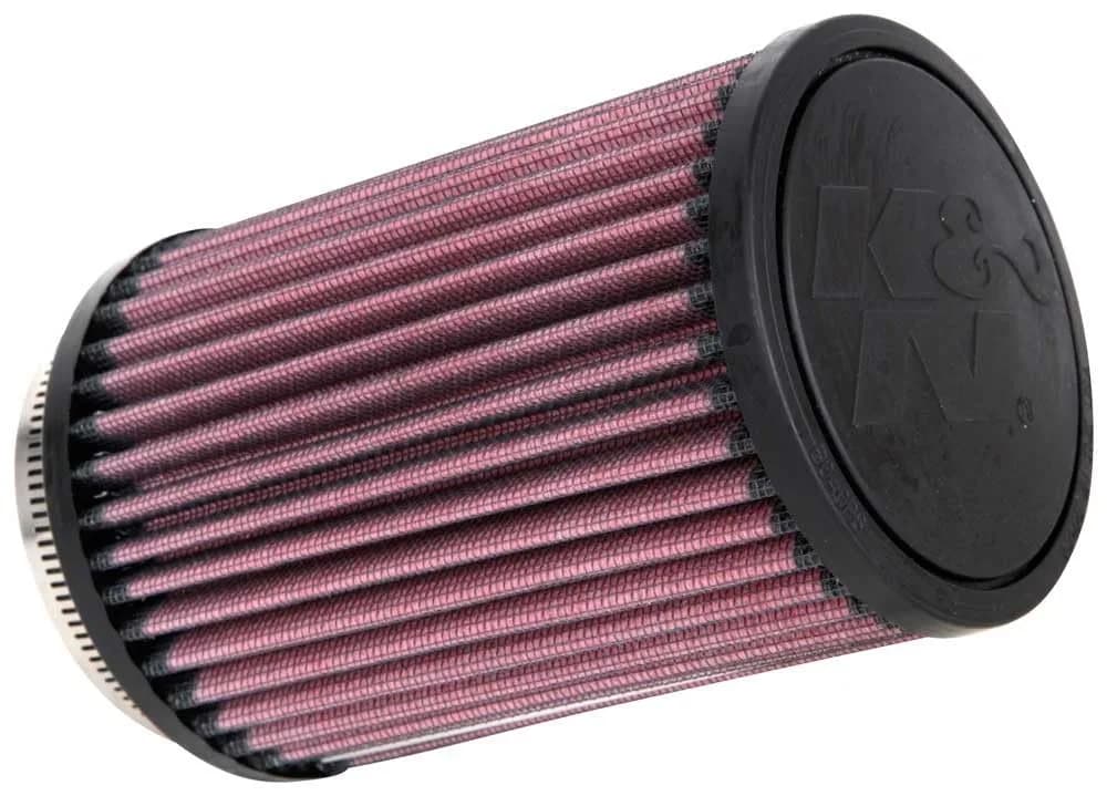 K&N High-Flow Universal Clamp-On Air Filter 2.875 In Flange, 6 In Height | Premium, Washable, Engine Performance