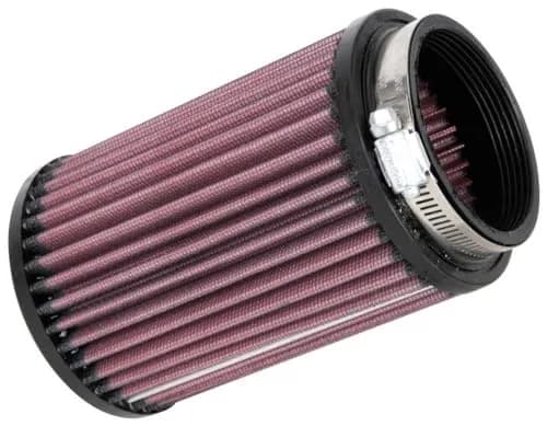 K&N High-Flow Universal Clamp-On Air Filter 2.875 In Flange, 6 In Height | Premium, Washable, Engine Performance thumbnail 2