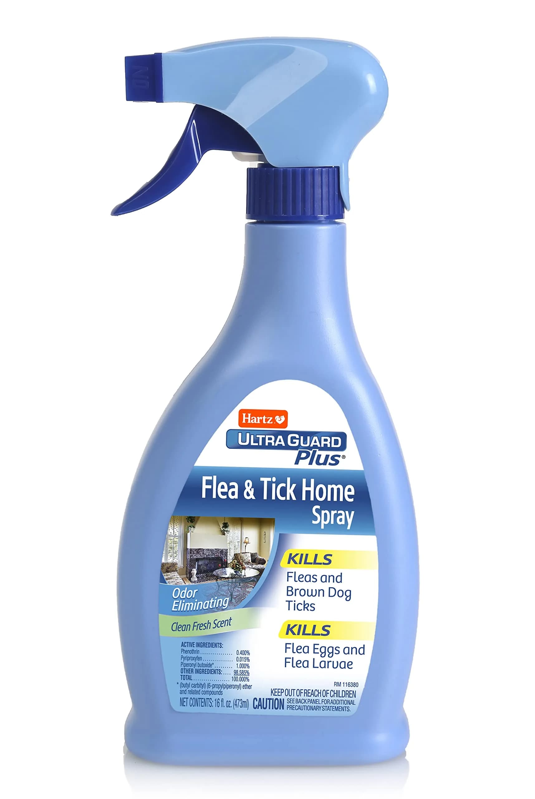 Hartz UltraGuard Plus Flea & Tick Home Spray 473ml (16 Fl Oz) | Kills Fleas, Ticks, Eggs & Larvae - main product image