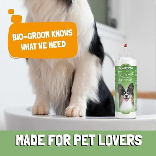 Bio-Groom Ear-Fresh Dog Grooming Ear Powder 85 g (2.99 oz) | Cruelty-Free Ear Care for Dogs & Cats thumbnail 4