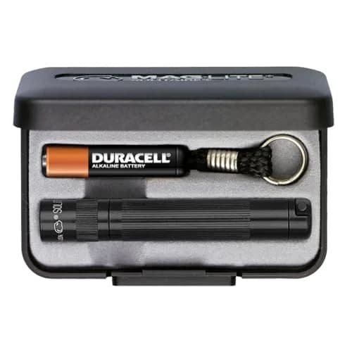 MagLite Solitaire Incandescent AAA Flashlight Black | 2 Lumens, 26 Hours Runtime, Keychain Lanyard thumbnail 1