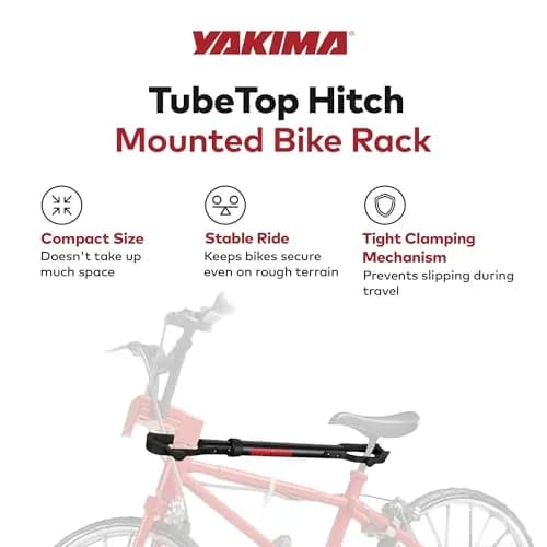 Yakima TubeTop Mast-Style Bike Frame Adapter for Hitch Rack Transport | Versatile, Stable & Easy to Install thumbnail 2