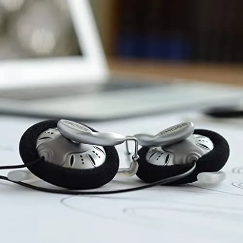 Koss KSC75 On-Ear Clip Headphones | 15Hz-25kHz Frequency Response, 60 Ohm Impedance thumbnail 2