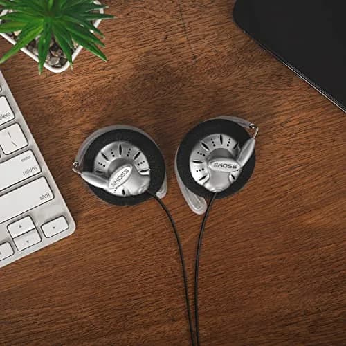 Koss KSC75 On-Ear Clip Headphones | 15Hz-25kHz Frequency Response, 60 Ohm Impedance thumbnail 3