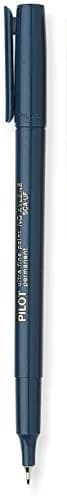PILOT Extra Fine Point Permanent Markers, Blue Ink, 12-Pack | Precise, Xylene-Free, Permanent on Most Surfaces thumbnail 2