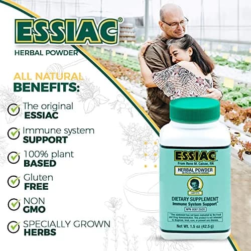 Essiac Powder Herbal Supplement 1.5 oz | Powerful Antioxidant & Detox Support from USA thumbnail 3