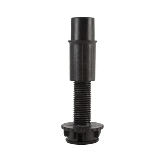 Blum Inc. Screw-On Leg Leveler Black 2.27 kg (5 lb) | Adjustable Furniture Feet for Stable Placement thumbnail 2