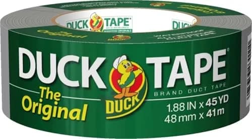 Duck Brand Original Duct Tape Silver 45 Yard Roll | Heavy Duty Waterproof Tape thumbnail 1
